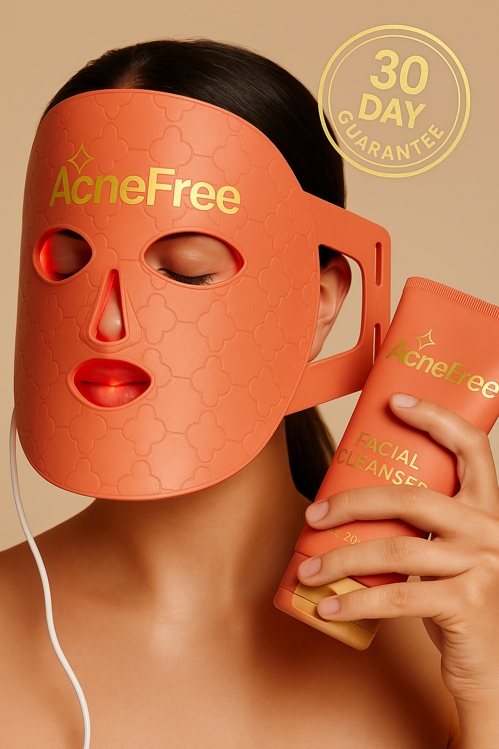 Silicone LED Light Therapy Mask